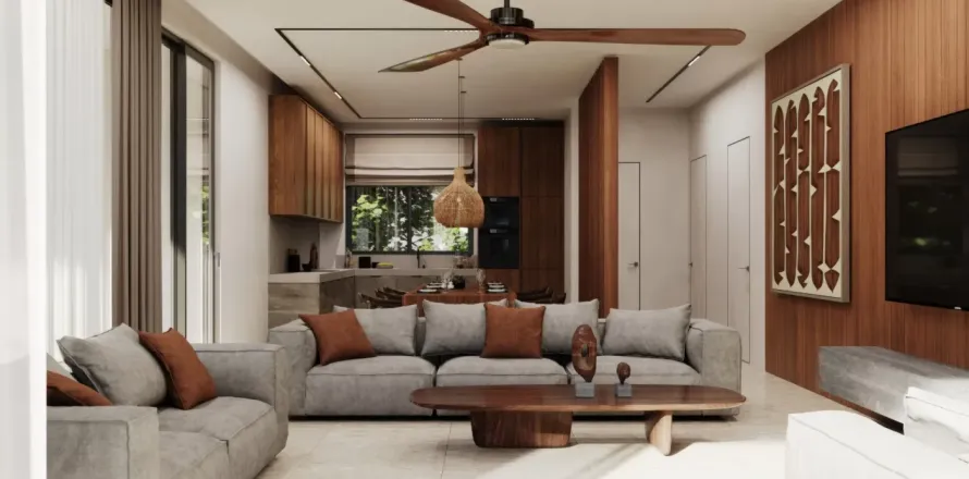 Вилла в Сураттхани, Таиланд с 2 спальнями  № 157937