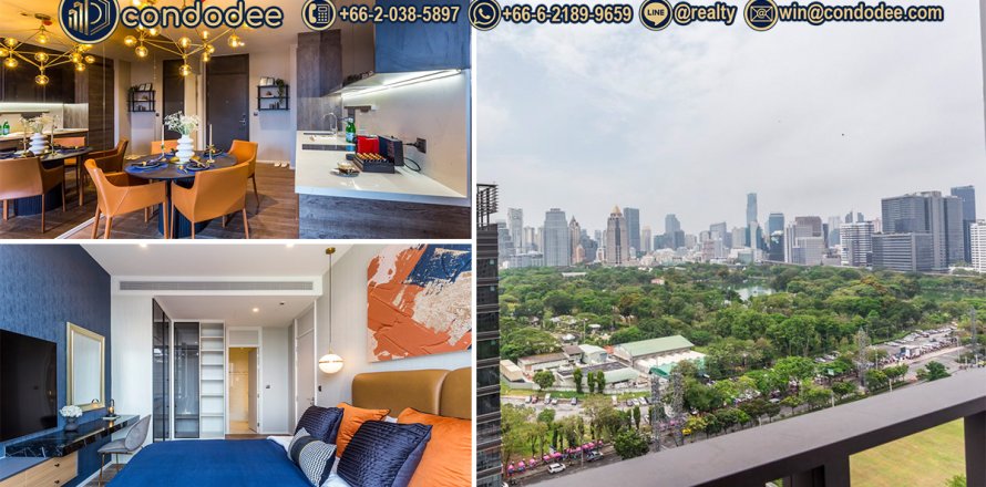 Condo à Pathum Wan, Bangkok, Thaïlande, 1 chambre № 201210