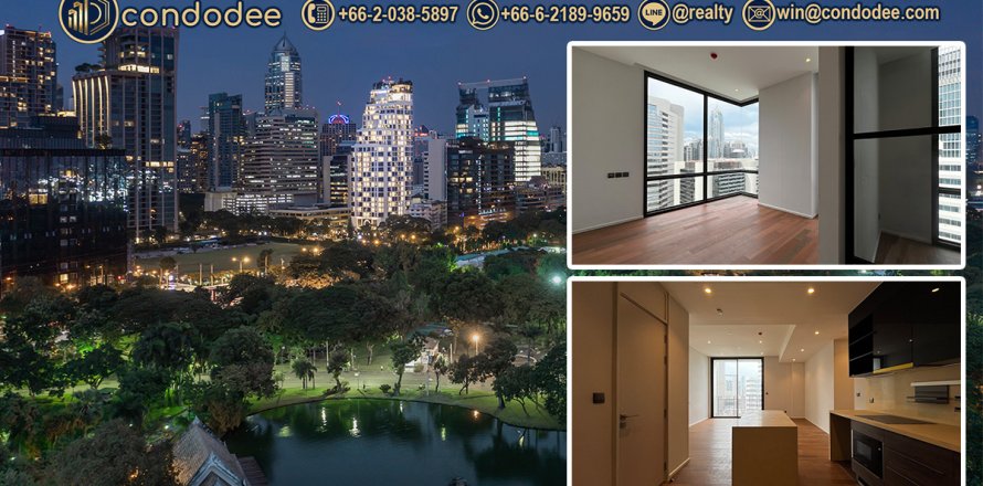 Condo in Pathum Wan, Bangkok, Thailand, 2 bedrooms № 201209