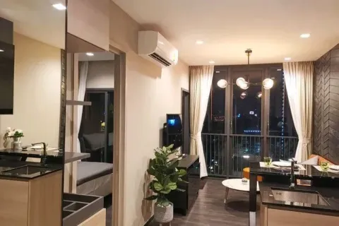 Студия в кондо в Дин Даенге, Бангкок, Таиланд № 153219 - фото 1