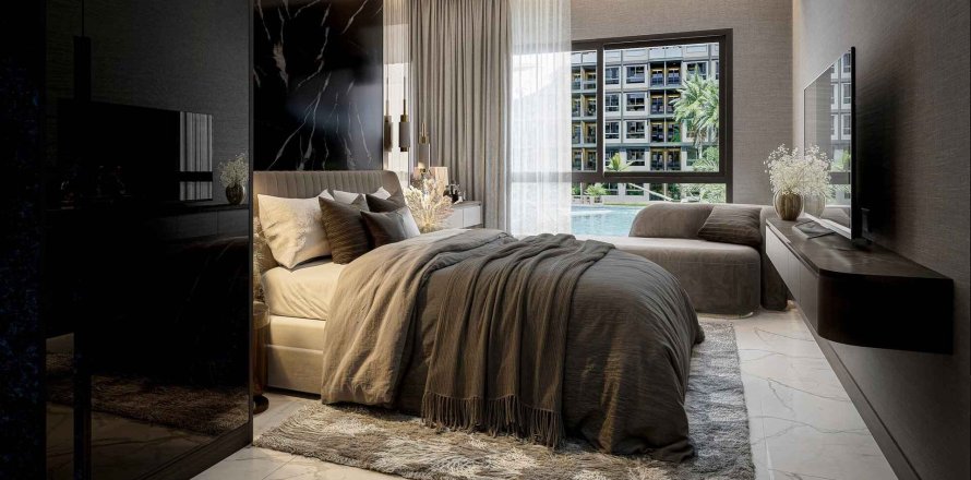 Квартира в Zenith Pattaya 2, Паттайя, Таиланд с 3 комнатами № 164859