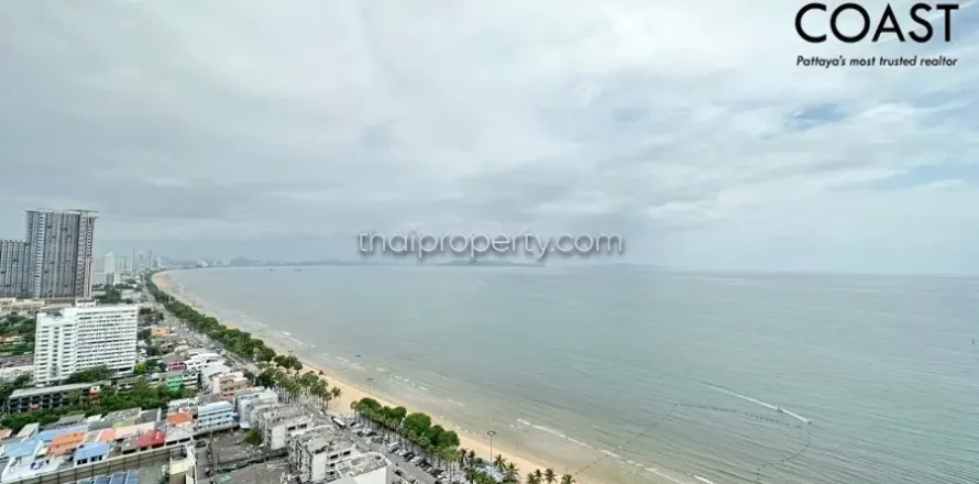 Condominio de 3 dormitorios en Jomtien Beach, Pattaya, Tailandia № 212385