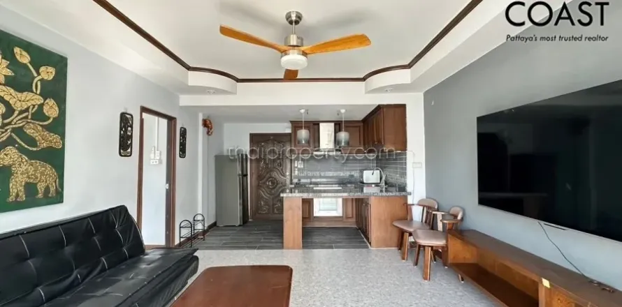 Condominio de 1 dormitorio en Jomtien Beach, Pattaya, Tailandia № 212383