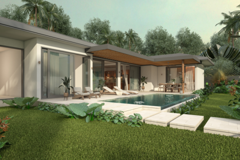 Вилла в Самуи, Таиланд с 2 спальнями № 164221 - фото 1