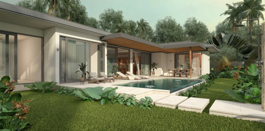 Вилла в Самуи, Таиланд с 2 спальнями № 164221