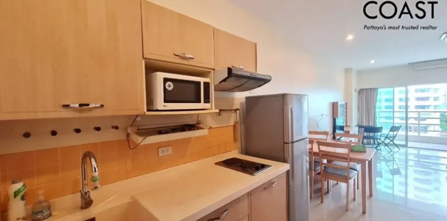 Estudio en el condominio en Jomtien Beach, Pattaya, Tailandia № 213142
