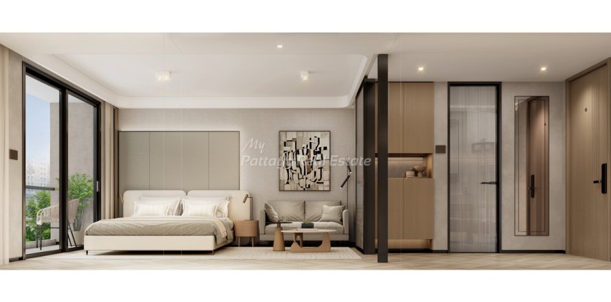 Studio dans le Condo à Pattaya, Thaïlande № 205028