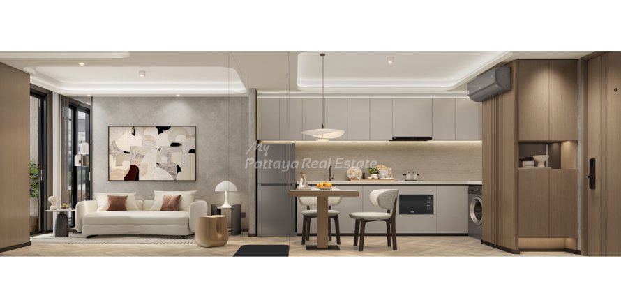 Condo à Pattaya, Thaïlande, 1 chambre  № 205025