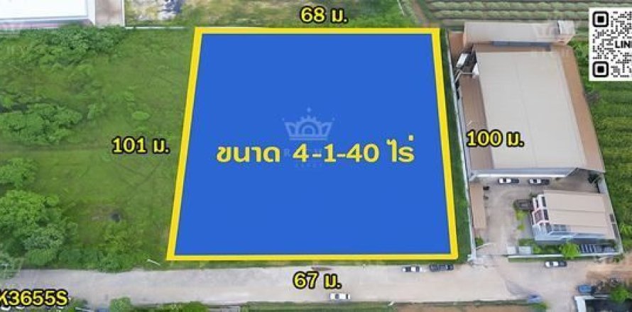 Land in Krathum Baen, Thailand 6400 sq.m. № 173368
