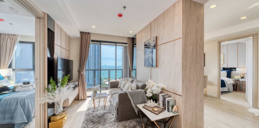 Кондоминиум с 2 спальнями в Паттайе, Таиланд № 166849