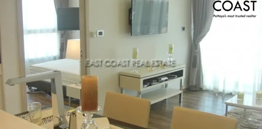 Condominio de 1 dormitorio en Pattaya, Tailandia № 213714
