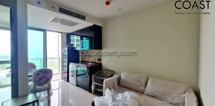 Condominio de 1 dormitorio en Jomtien Beach, Pattaya, Tailandia № 213711