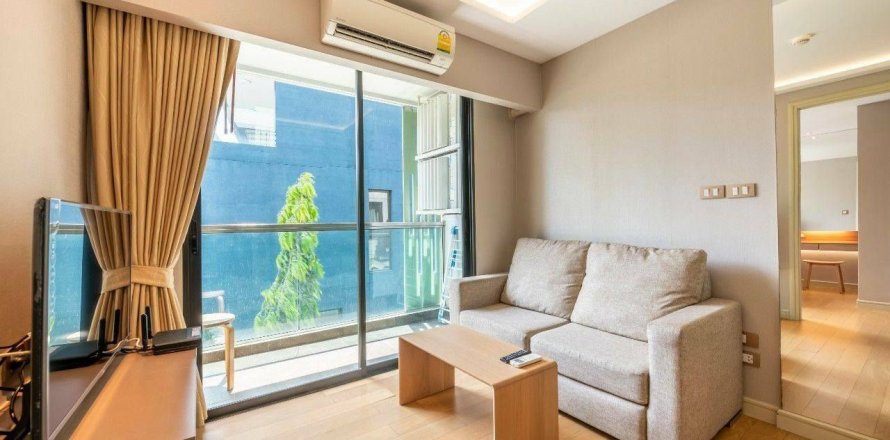 Studio in the Condo in Khlong Toei, Bangkok, Thailand  № 156596