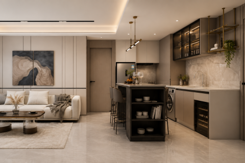 Wohnung in Phuket, Thailand 2 Schlafzimmer № 233254 - Foto 4