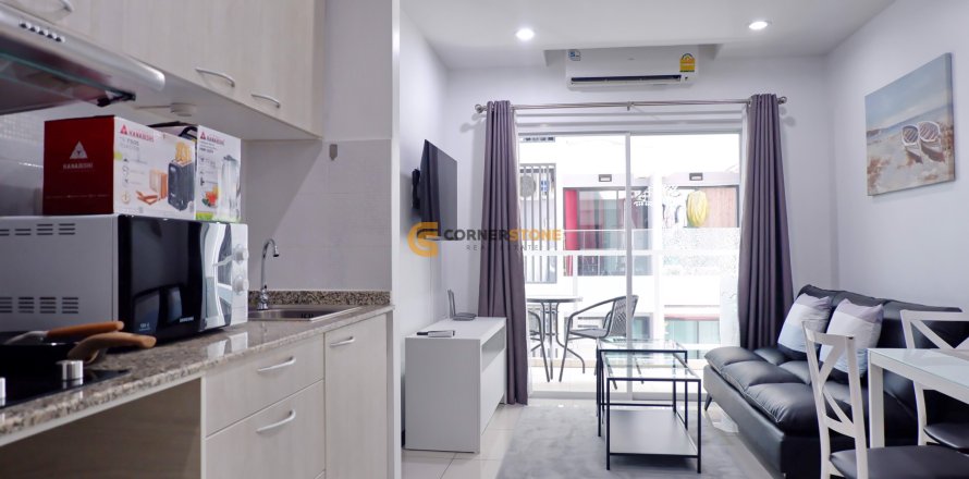 Studio dans le Condo sur Jomtien Beach, Pattaya, Thaïlande № 233921