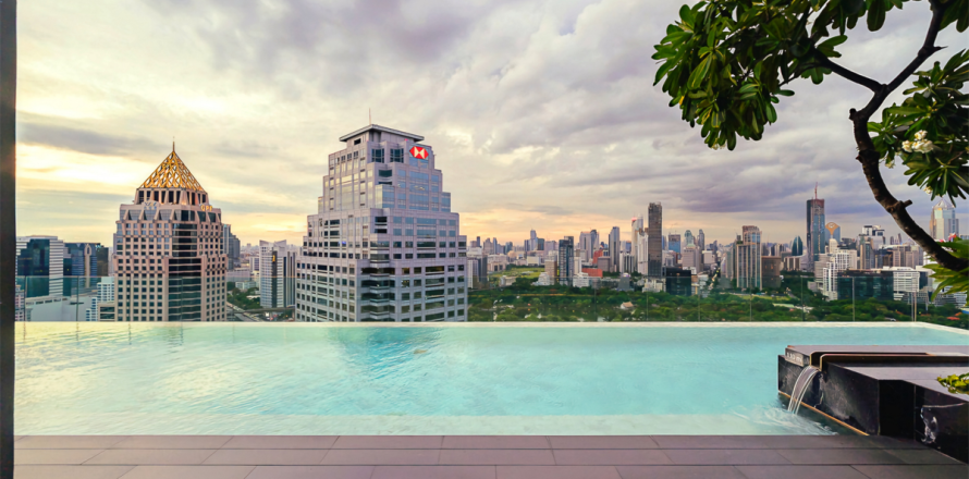 Condo à Bangkok, Thaïlande, 2 chambres № 197381