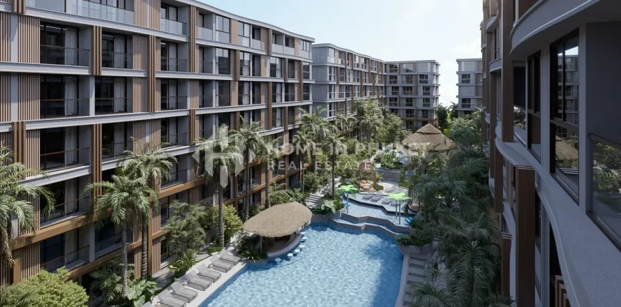 Studio in the Condo in Bang Tao, Thailand  № 209621