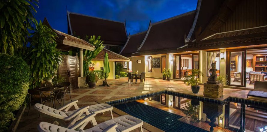 Вилла в Пхукете, Таиланд с 4 спальнями  № 138124