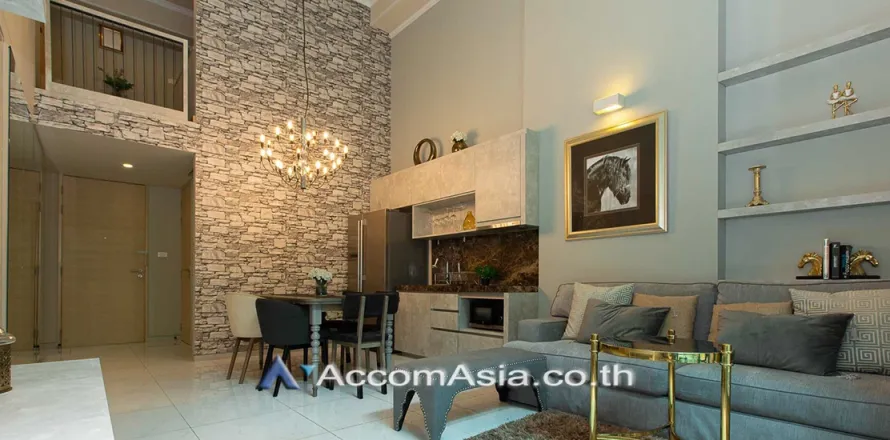 Duplex in Watthana, Bangkok, Thailand 2 Schlafzimmer № 215396