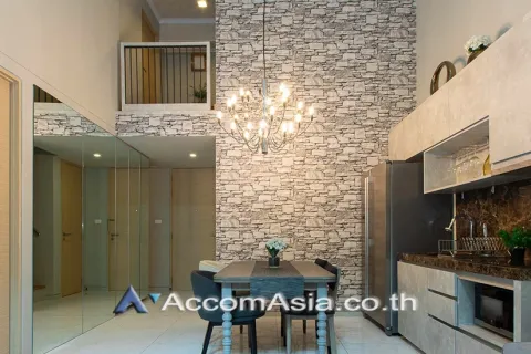 Duplex in Watthana, Bangkok, Thailand 2 Schlafzimmer № 215396 - Foto 2