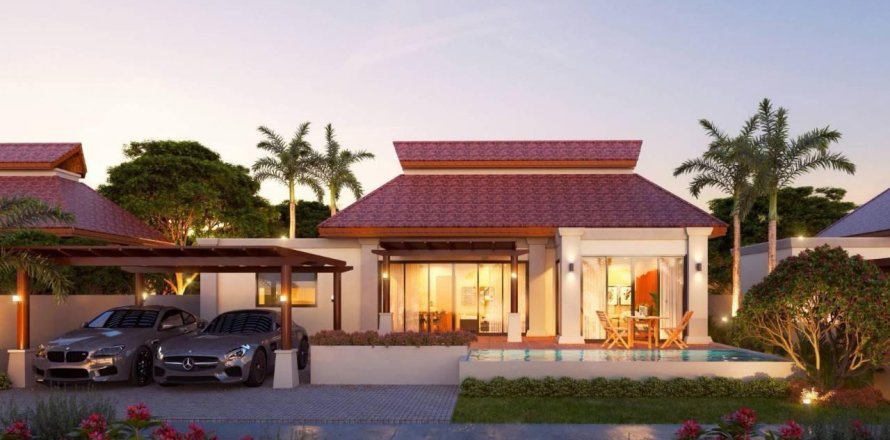 Villa in Hua Hin, Thailand 3 Schlafzimmer № 222520