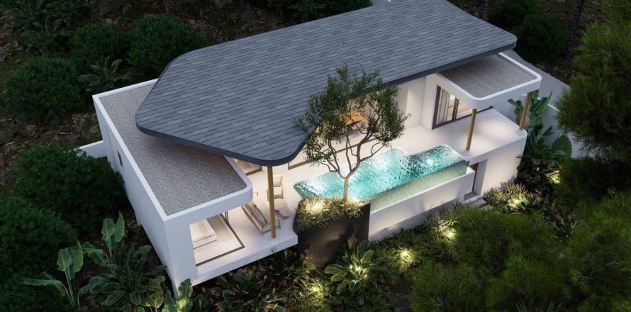 Villa in Ko Samui, Thailand 3 Schlafzimmer № 222515
