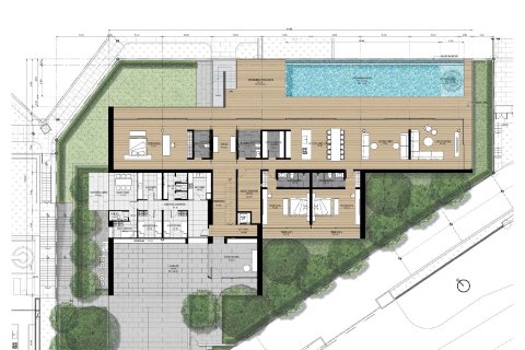 Вилла в Вичите, Таиланд с 4 спальнями  № 165061 - фото 19