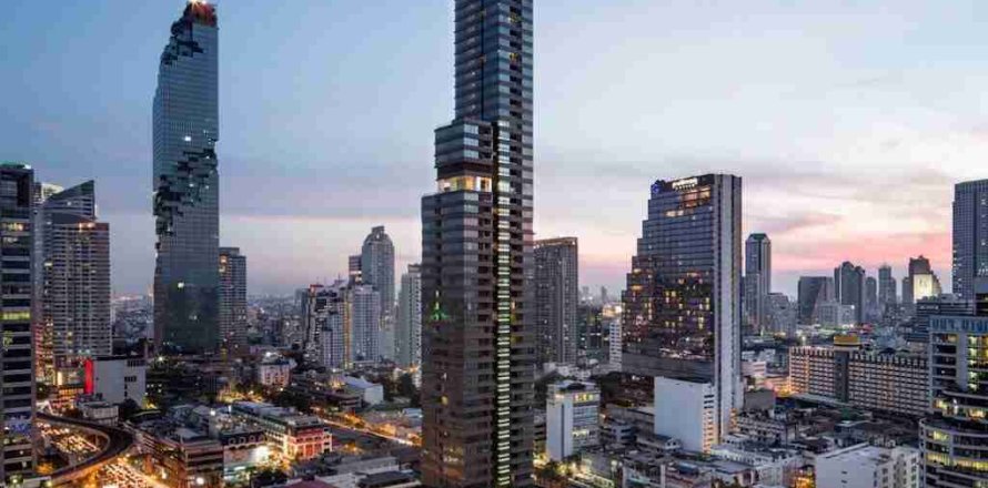 Condo in Thonburi, Bangkok, Thailand, 3 bedrooms  № 183070