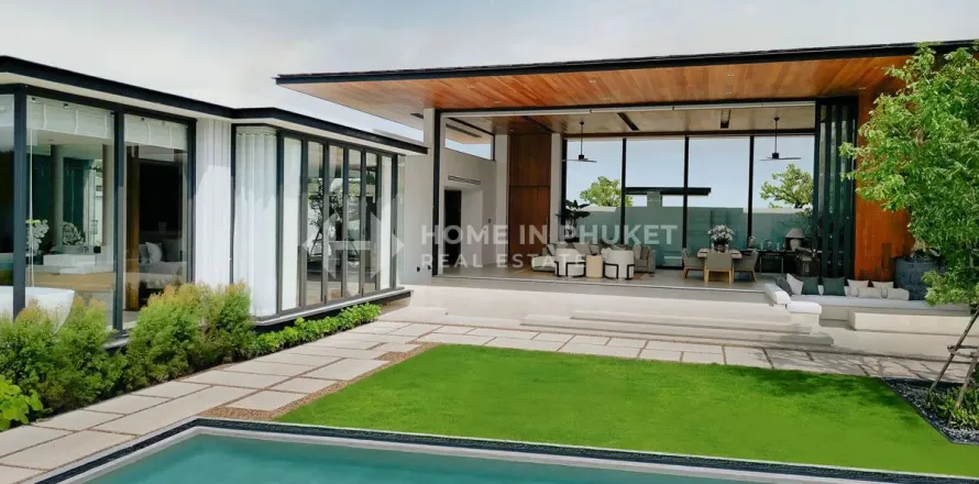 Дом в Чалонге, Таиланд с 3 спальнями  № 158806