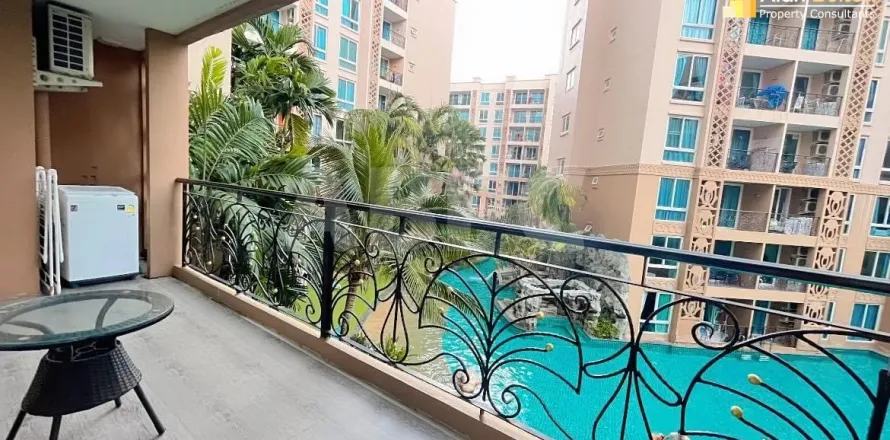 Condo on Jomtien Beach, Pattaya, Thailand, 2 bedrooms  № 210522