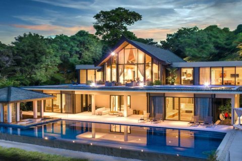 Вилла в Паклоке, Таиланд с 4 спальнями  № 155433 - фото 1