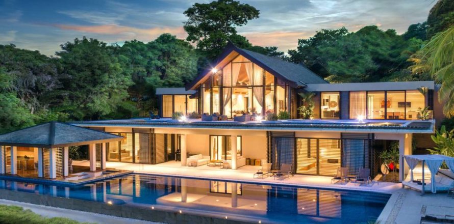 Вилла в Паклоке, Таиланд с 4 спальнями  № 155433