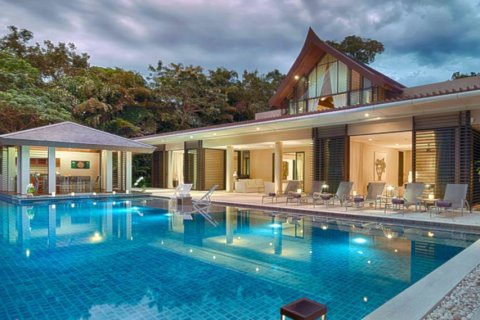 Вилла в Паклоке, Таиланд с 4 спальнями  № 155433 - фото 2