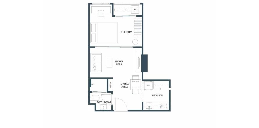 Off-plan Flo by Sansiri in Bangkok, Thailand № 169701 - photo 1