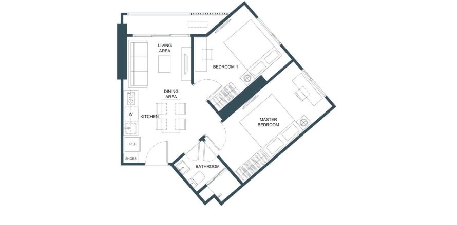 Off-plan Flo by Sansiri in Bangkok, Thailand № 169701 - photo 1