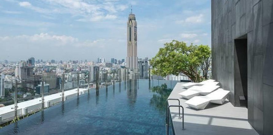 Studio in the Condo in Ratchathewi, Bangkok, Thailand № 160751