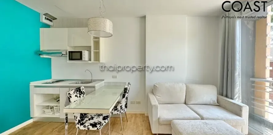 Condominio de 1 dormitorio en Pattaya, Tailandia № 212824