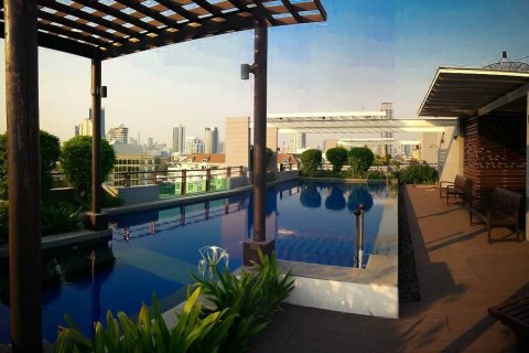 Studio in the Condo in Yan Nawa, Bangkok, Thailand  № 138670 - photo 28