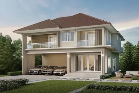 Дом в Сан Кампаенге, Таиланд с 4 спальнями № 154449 - фото 1