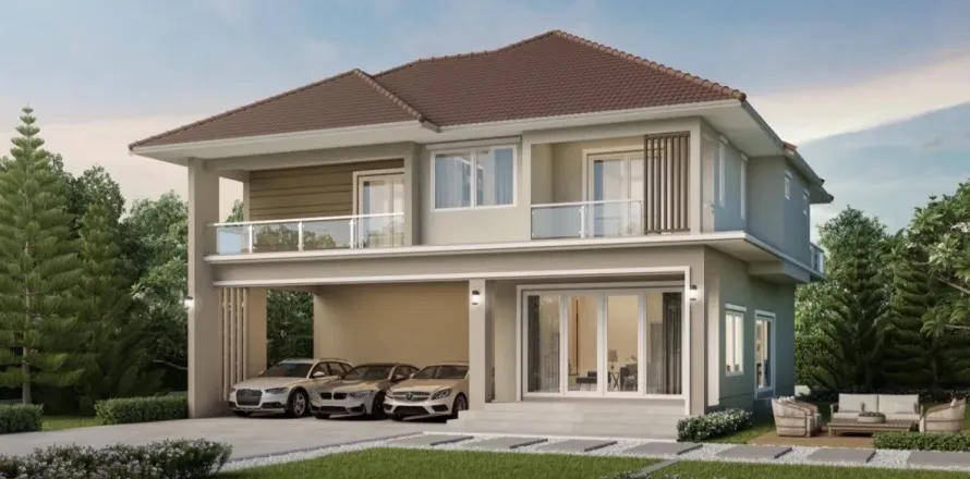 Дом в Сан Кампаенге, Таиланд с 4 спальнями № 154449