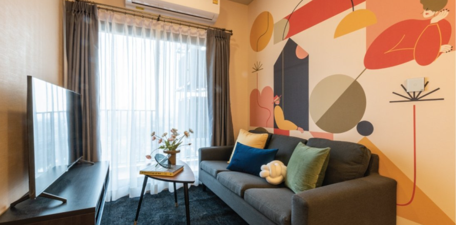 Studio dans le Condo à Suan Luang, Bangkok, Thaïlande  № 171304