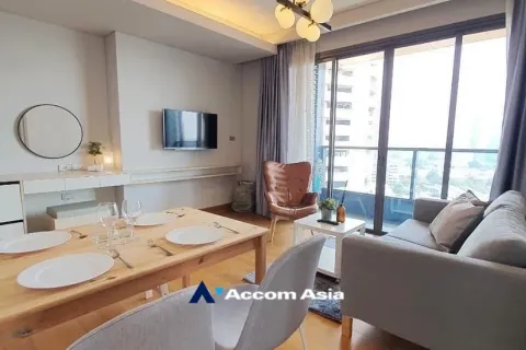 Condominio de 2 dormitorios en Khlong Toei, Bangkok, Tailandia № 219440