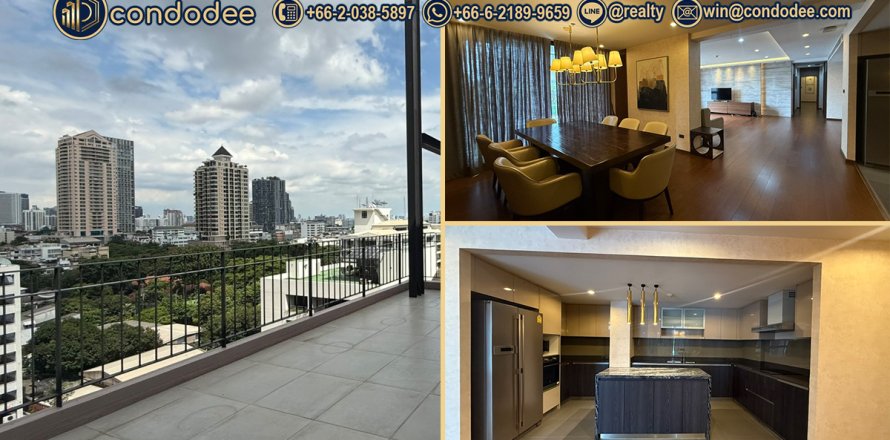 Condo à Sathon, Bangkok, Thaïlande, 3 chambres  № 201259
