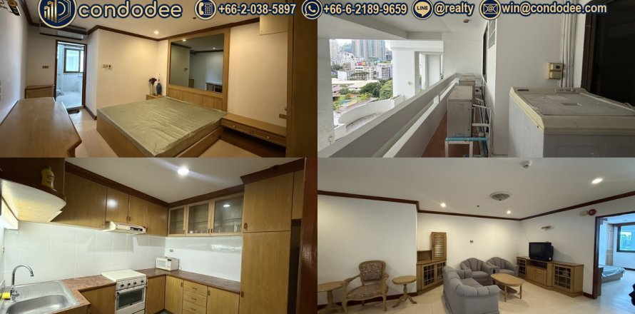 คอนโดมิเนียมในคลองเตย, กรุงเทพฯ, ประเทศไทย, 2 ห้องนอน № 201254