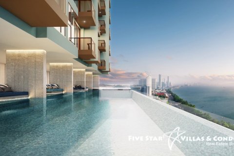 Eigentumswohnung auf Jomtien Beach, Pattaya, Thailand, 2 Schlafzimmer  № 222913
