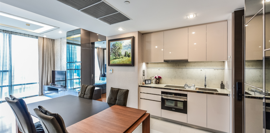 Condo à Bangkok, Thaïlande, 1 chambre № 184580