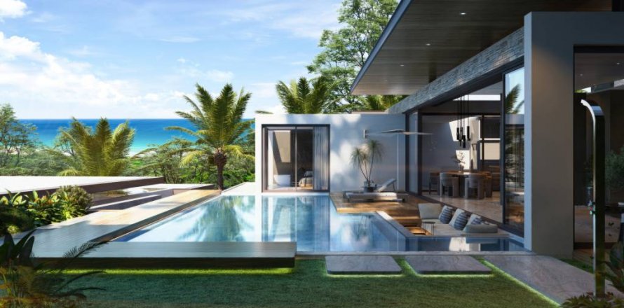 Вилла в Банг Тао, Таиланд с 4 спальнями  № 115170