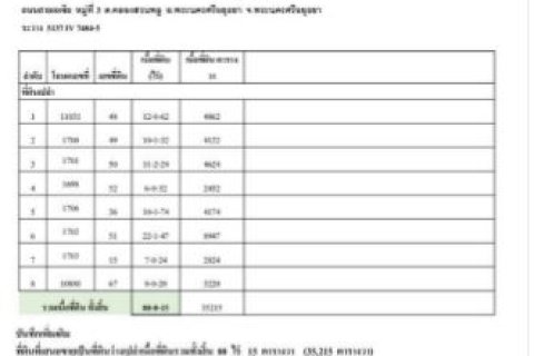 Terrain à Ayutthaya, Thaïlande 140860 m2 № 161778 - photo 8