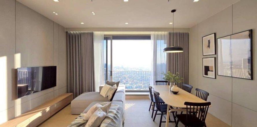 Condo à Bangkok, Thaïlande, 2 chambres  № 162432