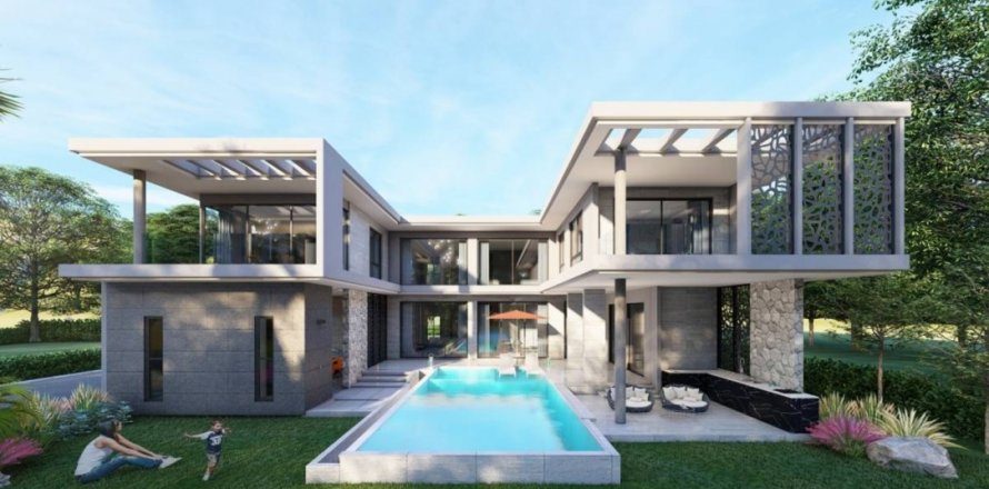 Вилла в Паттайе, Таиланд с 4 спальнями  № 118786